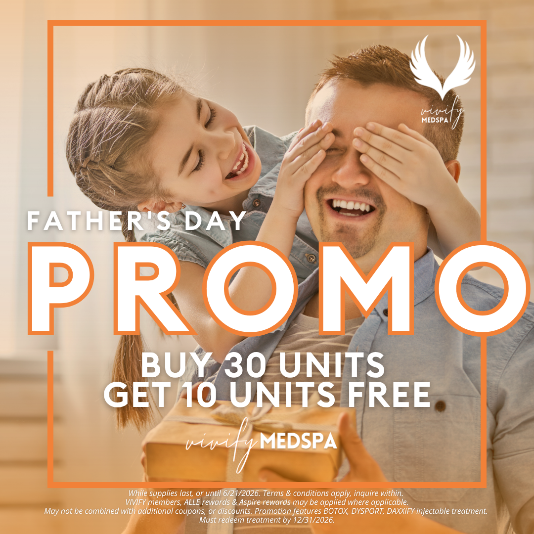 Father's Day Botox®, Dysport®, or Daxxify® Cosmetic 40-units Promo